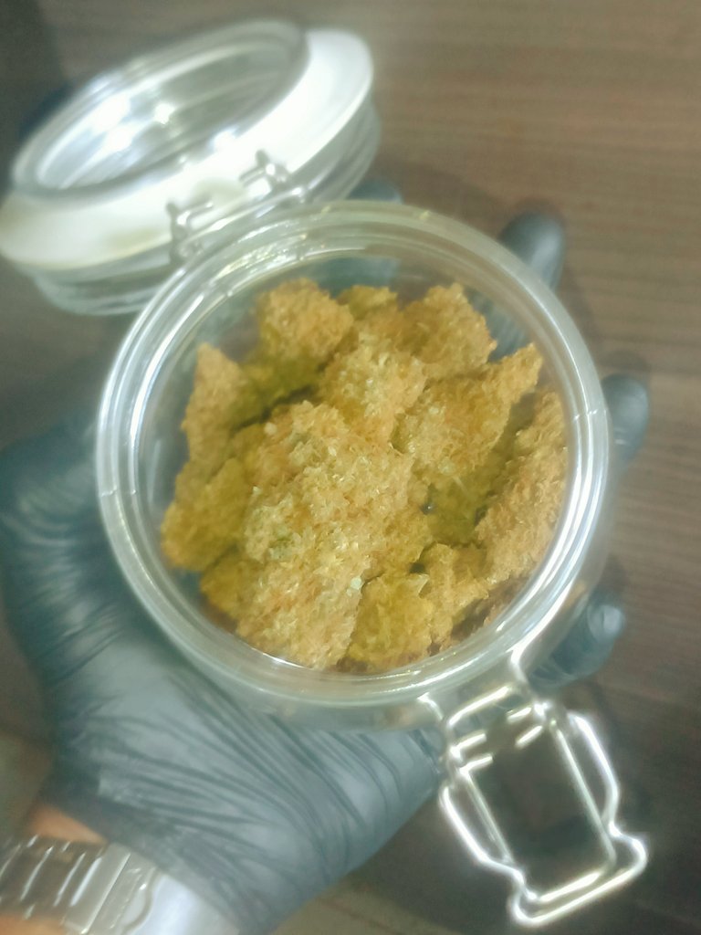 NongflukN's tweet photo. 🍁ชื่อสายพันธ์🍁
= BlueberryMuffinR2 
🌳ขนาดดอก 🌳
= กลางดอก - หัวดอก
🌳เกรด🌳
= Top-Shelf
Indica = 80%🌙🌙🌙🌙
Sativa = 20%☀️
🥴THC = 22-24%
ราคา 149/G
ตัวนี้เน้นหวานๆเพลินๆกลิ่นหอมหวาน ฟิวค่อยๆขึ้น พอขึ้นแล้วขึ้นยาวเลยครับ สำหรับสายพันธุ์นี้
เหมาะสำหรับใช่พักผ่อนมาก
#กัญชาog https://t.co/yfB5pvPnL2
