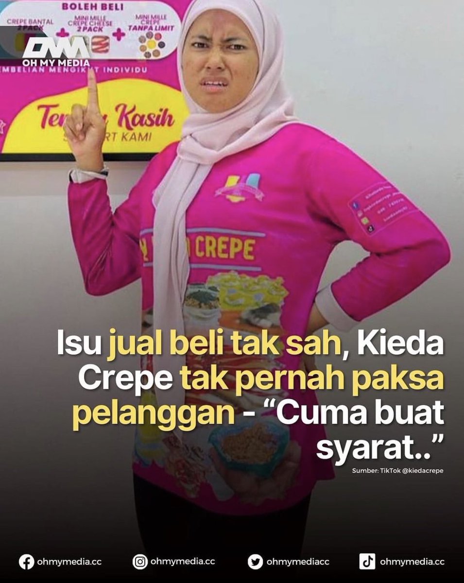 Amrlamnnn's tweet photo. Memang la tak paksa tapi bukan ke buat syarat tu dah kira macam paksaan.

Macam kau nak beli coklat 50sen tapi kena beli dulu rokok bola harga 10 hinggit baru boleh beli coklat. Ke yon yang tak paham sebenarnya ni 😩 https://t.co/Xx5AupG4GS