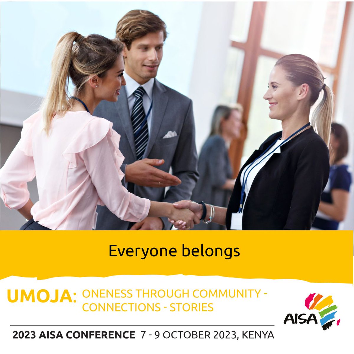 AISA_Schools's tweet image. Read more and register:ow.ly/zPIq50PK1bt  #AISAConference2023 #UmojaConference #OnenessThroughCommunity #Connections #Stories #Belonging #AffinityGroups #AmplifyVoices #CommunityBuilding