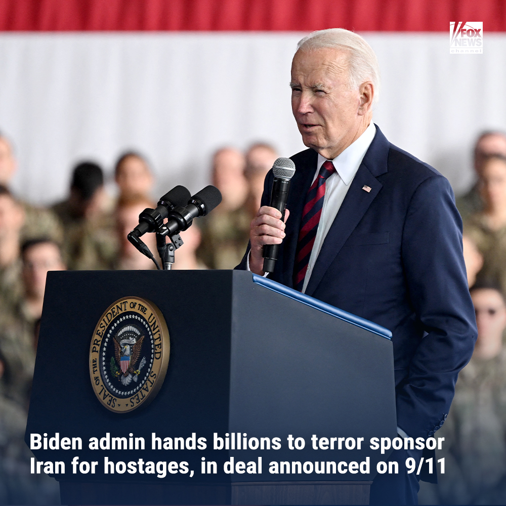 CASHING OUT: The Biden administration has struck a deal with Iran. trib.al/qel7YtL
