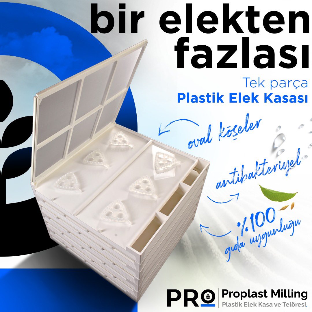 MillingProplast's tweet photo. Proplast yeni nesil plastik kasa ile üretim daha kolay!
https://t.co/ImHK3SrFGw
.
Production is easier with the new generation Proplast plastic sieve box!
https://t.co/ImHK3SrFGw
.
#proplast #milling #sieve #frame #monoblock #plasticsieve #sievebox #woodframe #sieveframe #woodbox https://t.co/naIxek8kGI