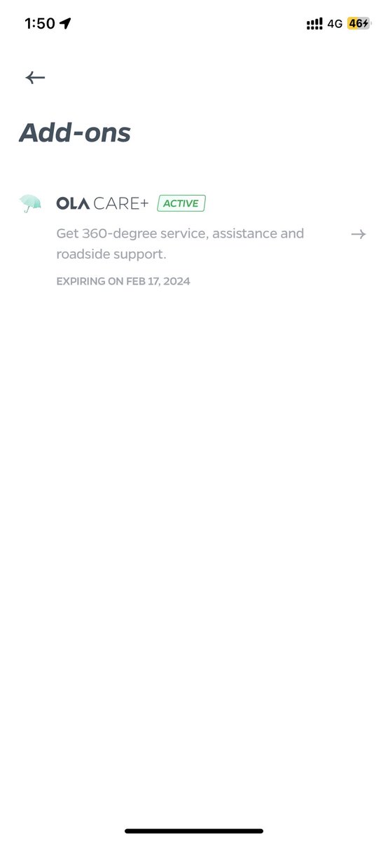 suyash1606's tweet photo. @OlaElectric your service is getting worst day by day. I am facing brake issues as my brake pads needs to change I raised a ticket 4 days back it was closed without providing service. @bhash please monitor your service team I am a care+ plan holder. https://t.co/P0uJXmsGCe