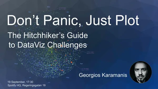 I'll be giving a talk at the Stockholm #Dataviz Meetup next week, come and join us! 

👉meetup.com/data-visualiza…