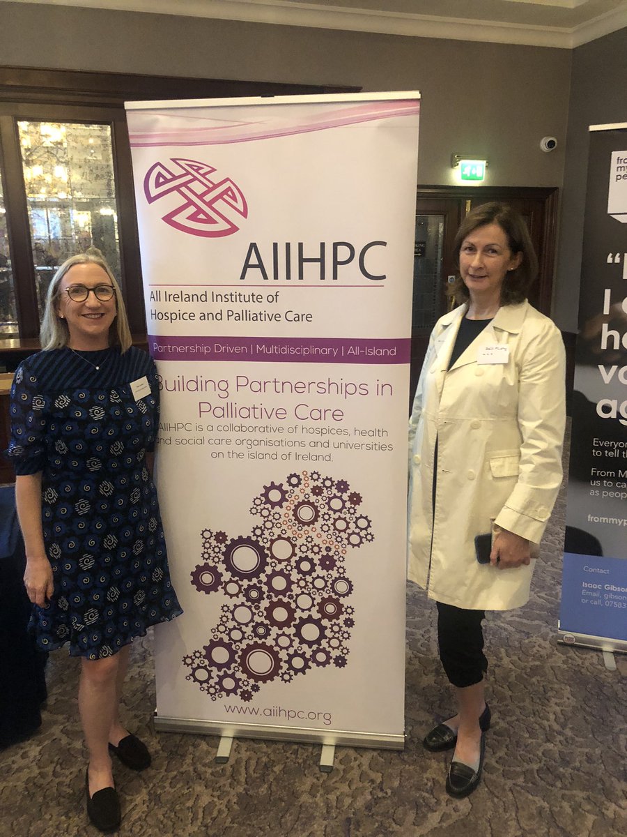 Enjoying launch of Palliative Care Week @AIIHPC @ucdsnmhs