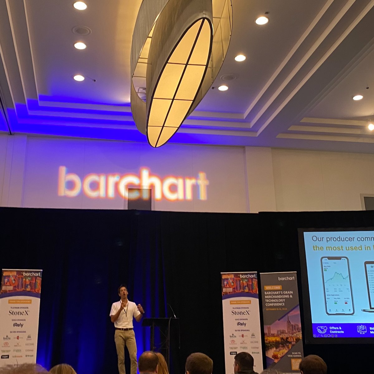 BlueOceanTS's tweet image. Speeches at the Barchart's Grain &amp;amp; Merchandising Technology Conference by Keith Petersen (CSO of Barchart), Darin Newsom (Barchart's senior market analyst), and Mark Soderbergh (ADM isi market analyst) !
