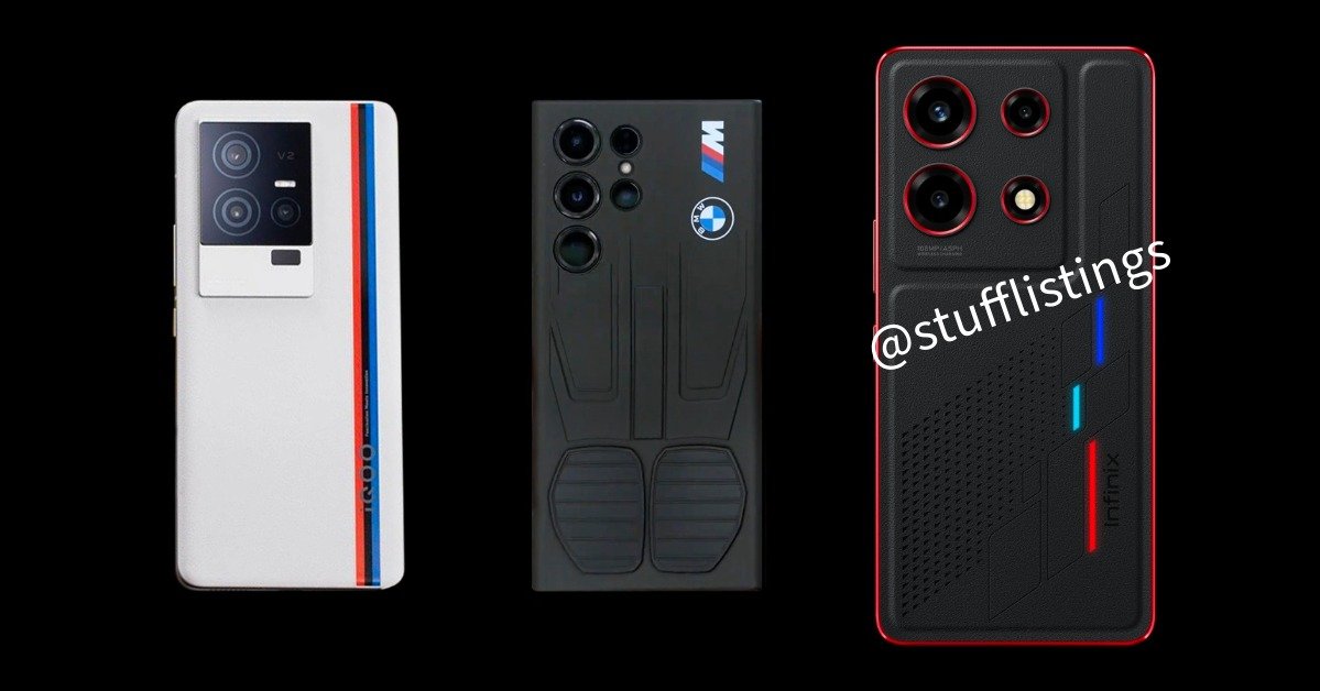 stufflistings's tweet image. [Exclusive] Here's your first look at the upcoming Infinix Note 30 VIP Racing Edition. 

In comparison to the iQOO 11 Legend BMW Edition and the Galaxy S23 Ultra BMW M Edition, the Infinix NOTE 30 VIP Racing Edition will stand out by integrating a new black leather grain back
