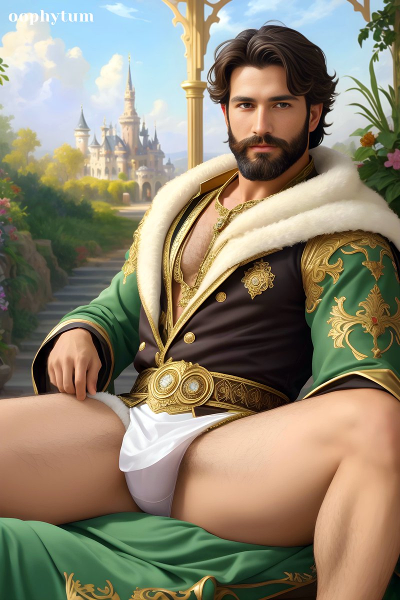 oophytum's tweet photo. The Prince would sometimes let his guard down.
#royalai #queerart #AIart https://t.co/66WcQPk1Qf