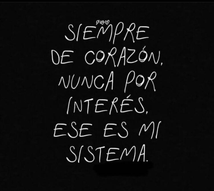 Ese es mi sistema ❤️‍🩹