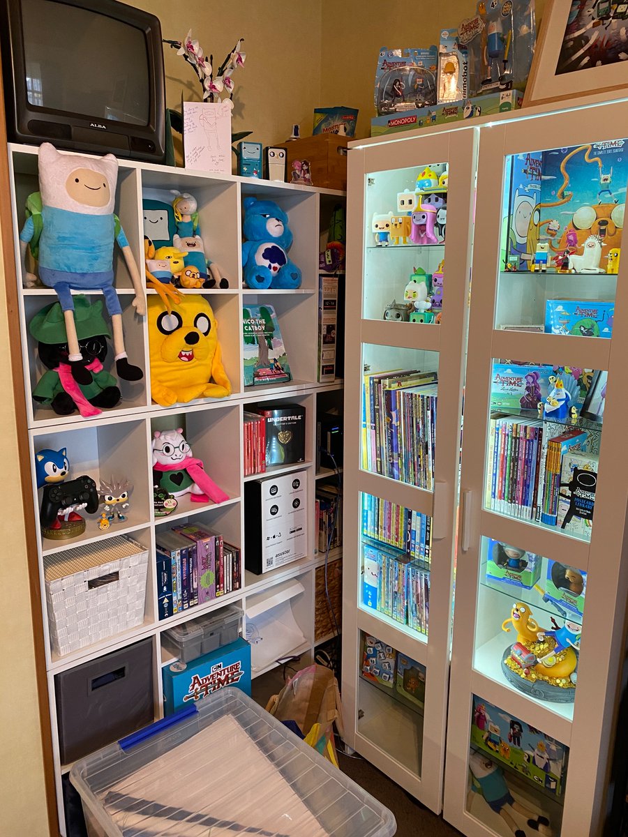 rainy_daydream's tweet photo. My Adventure Time collection (and other things)! It’s been a while since I posted any photos of it. I can’t even remember when that was… https://t.co/mQK7A8hmuE