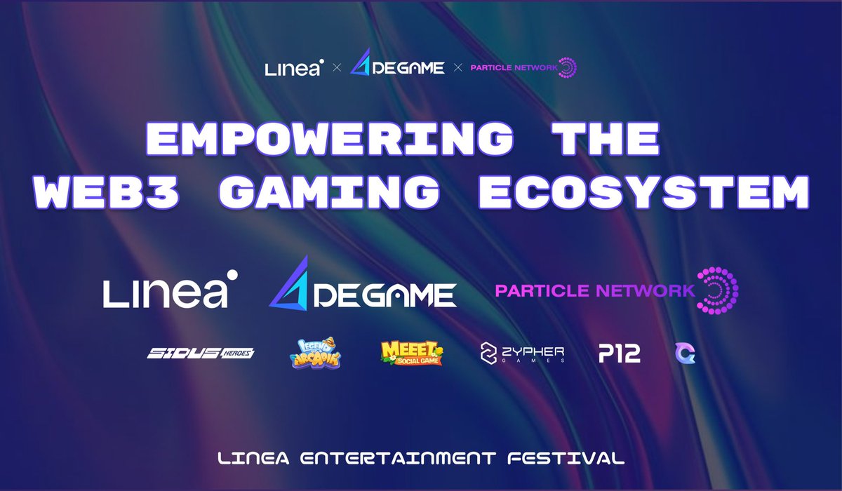 Shit333Web3's tweet photo. Hey DeGamers! 
The Web3 Gaming Summit,co-hosted by ABGA and DeGame,was held on the morning of September 12 at the Sands Hotel!
The event starts with a must-see event, the [EMPOWERINGTHE WEB3 GAMING ECOSYSTEM] conference led by Linea https://t.co/pv2dd1ugA3