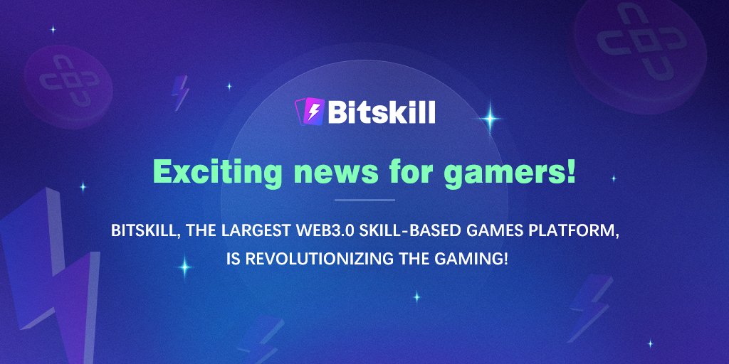 🎮 Exciting news for gamers! Bitskill, the largest Web3.0 skill-based games platform, is revolutionizing the gaming industry with its immersive gameplay and competitive challenges. 

Get ready to unleash your skills and dominate the leaderboard! 
#Bitskill #Gaming #Web3