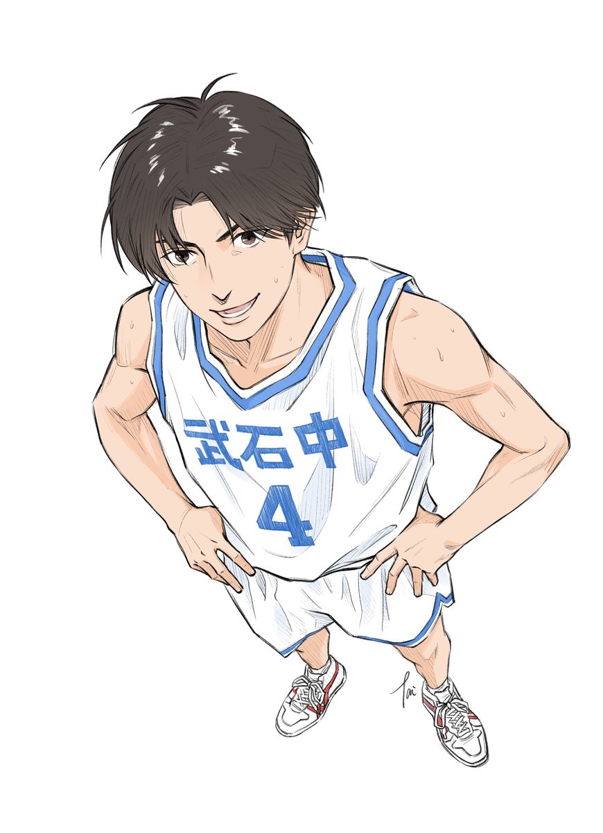 poppintai's tweet photo. 没有人不认识「武石中」的三井寿
#灌篮高手 #SLAMDUNK #三井寿 https://t.co/05vHIkQfay