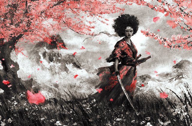 「Sistah Samurai by Felix Ortiz 」|Benのイラスト