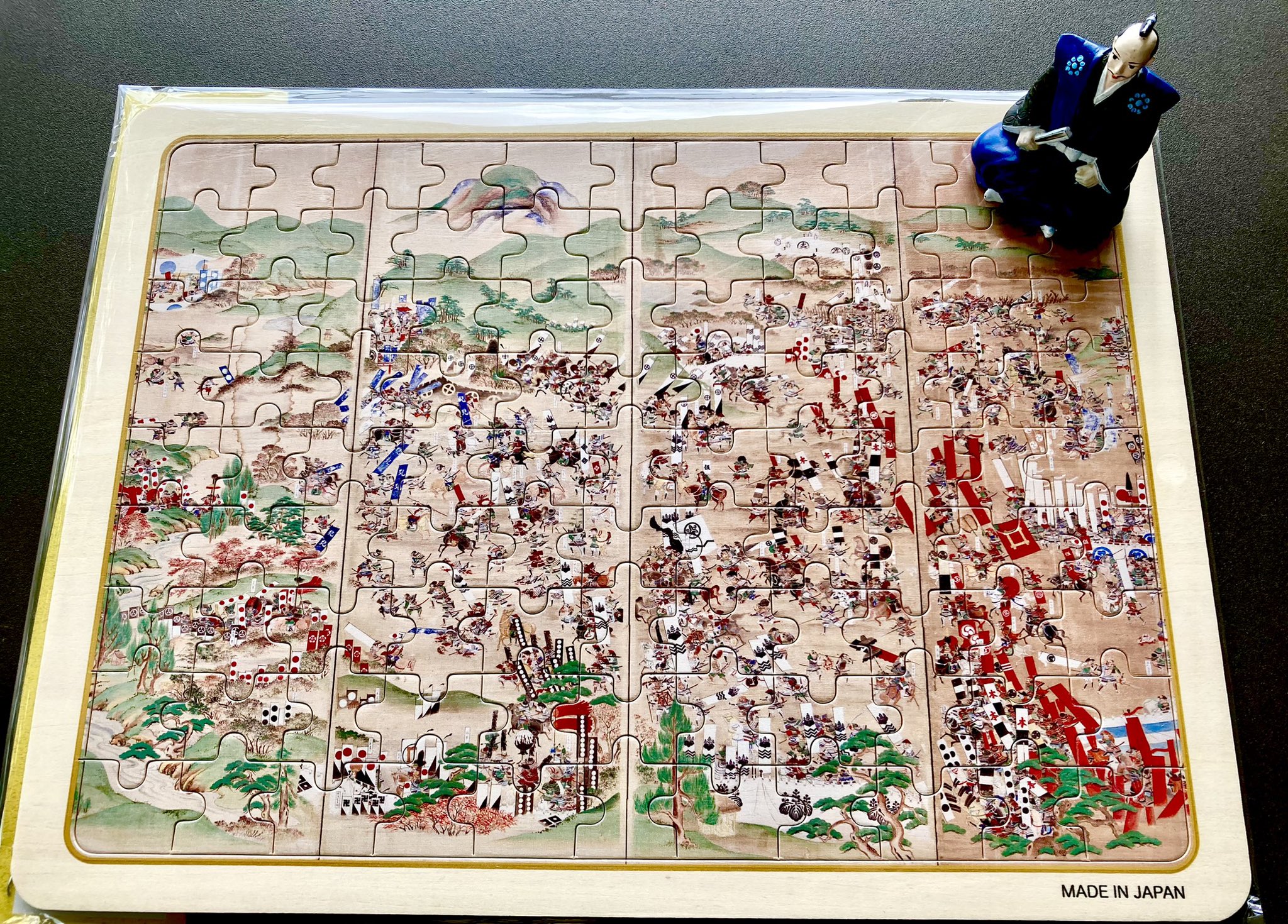 【新品】1000 ジグソーパズル 『関ヶ原合戦図』 岐阜関ケ原古戦場記念館 別館ショップ على X: 