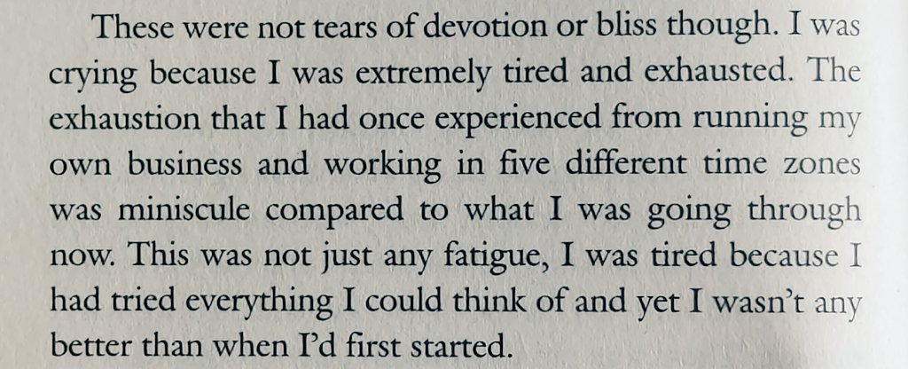 Great power requires great level of resistance and patience... In the end these pain and tears are  truly worth it.. #omswami