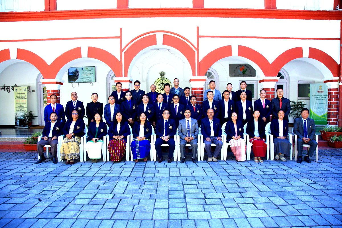 NCGG_GoI's tweet photo. (1/5) The two week 3rd Capacity Building Programme for the Senior Civil Servants of Arunachal Pradesh inaugurated on 11th Sept, 2023 at NCGG, Mussoorie. The programme focuses on Public Policy &amp; Good Governance. So far 83 officers have been trained by NCGG. https://t.co/T3X0aTmIEv