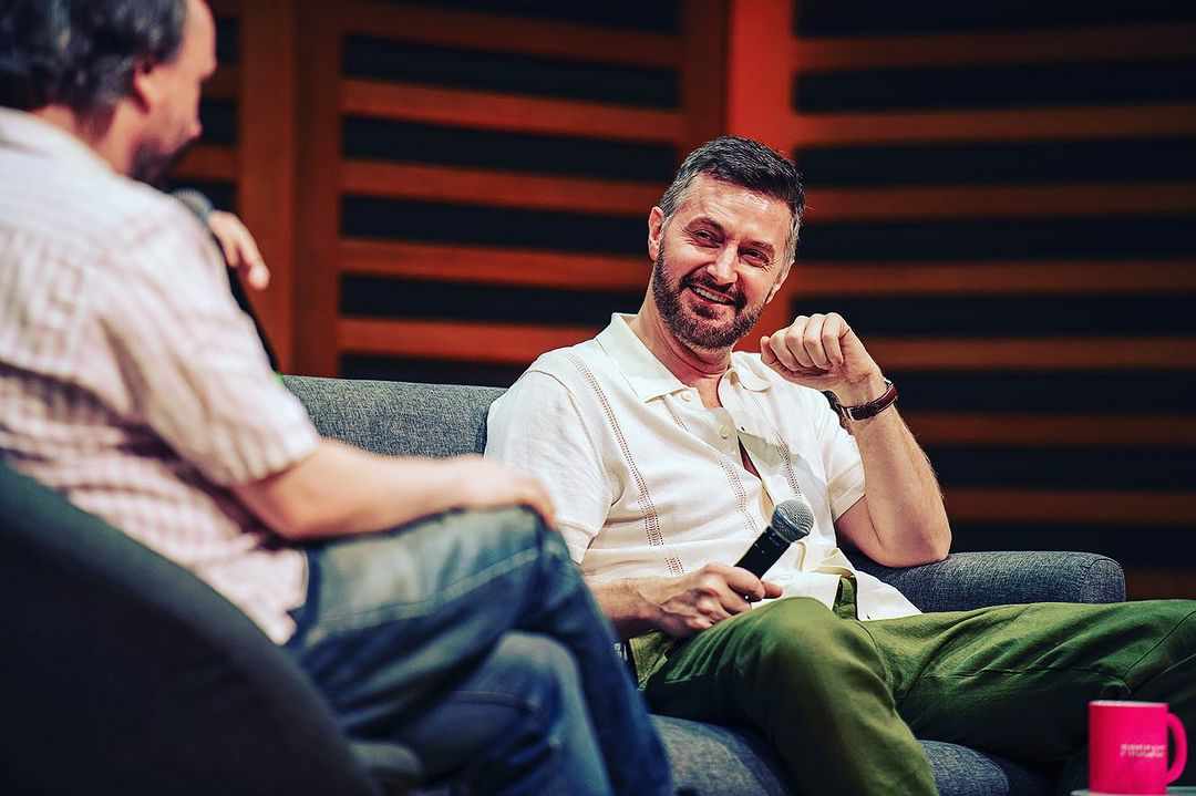 From #ChrisHewitt IG, #RichardArmitage at #EmpirePodcast 9 Sept. 2023.
Read the first image caption, about RA last minute involvement. His part in the podcast will be published next month, to coincide with #Geneva's release.

instagram.com/p/CxEVwTaIfO4/