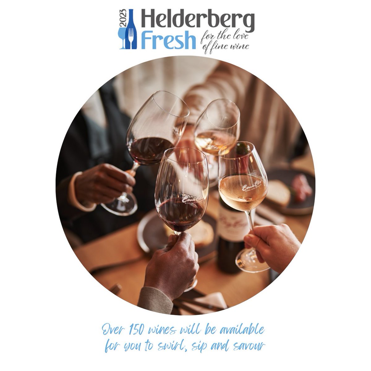 Save the date! #Fresh2023 is happening this November.   

Your festival ticket includes a wine-tasting glass, tasting of over 150 wines, and the gastronomic extravaganza.

Secure your spot here: quicket.co.za/events/229848-…… 

#FestivalDates #TicketInfo #HeartoftheHelderberg