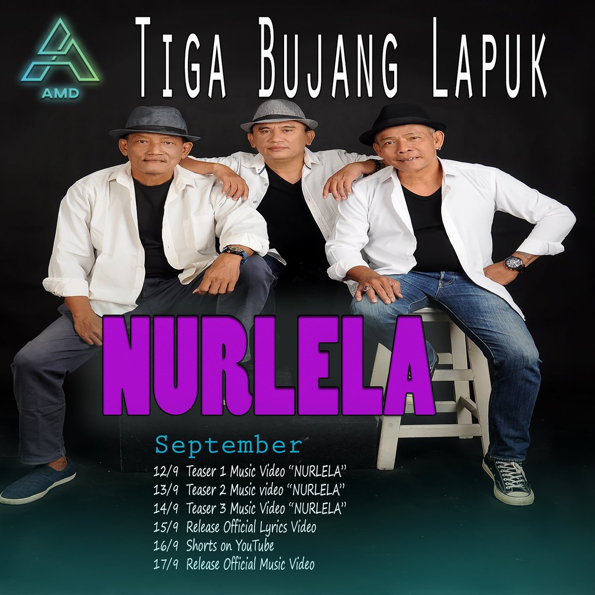 Coming soon : NURLELA -Tiga Bujang Lapuk, cipt: Jaya Asbeth/Rudi Sadewo. #nurlela #tigabujanglapuk #akuramamediadigital #akuramarecords