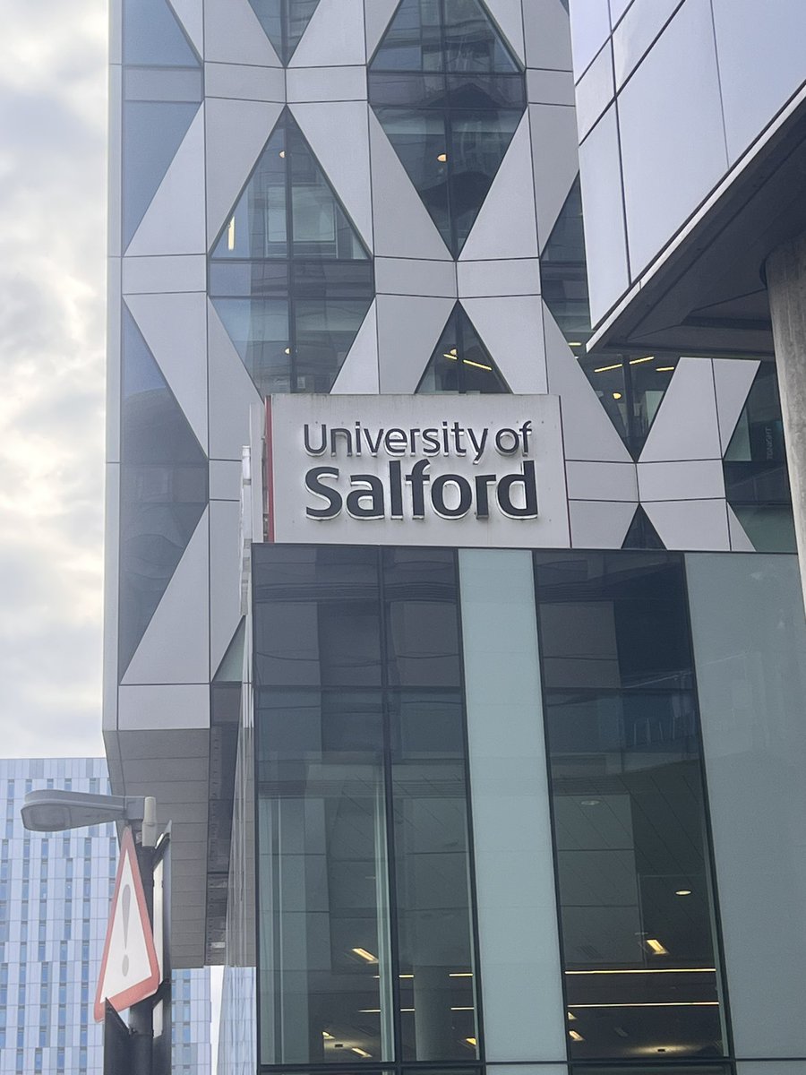Never have I ever felt more exuberant, at this stage in life. 
Better late than never

#SalfordUni #MANCHESTER