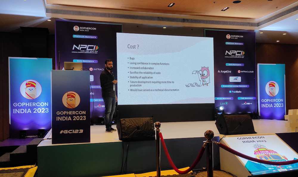 PubMatic's tweet image. Truly an incredible experience at @GopherConIndia this year! Five of our team members captivated the audience and showcased PubMatic&apos;s technical excellence through their brilliant tech talk sessions.
#GCI2023 #GoferconIndia2023