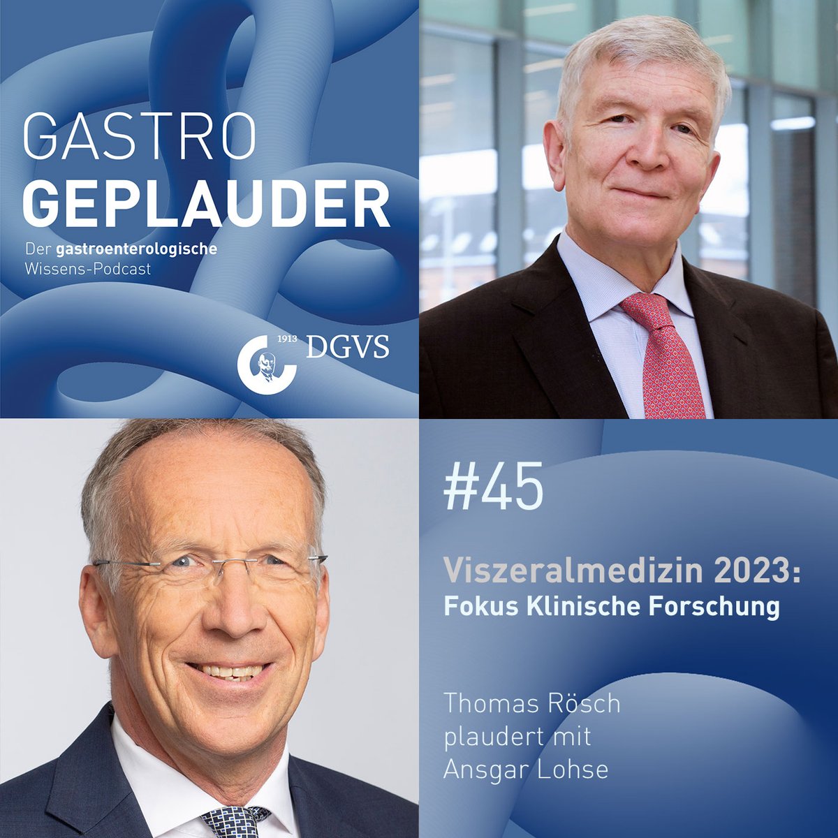 Heute geht´s los ! DGVS 2023, zuerst online, dann in Hamburg. Kongreßpräsident Ansgar Lohse erzählt über die Highlights und spannt den Bogen zu klinischer Forschung, eine der wichtigen Säulen des Kongresses dgvs.de/aus-dem-fach/k…