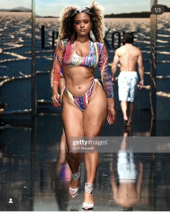 Throwback to when I was walked LA fashion week. I had several articles written about me even internationally