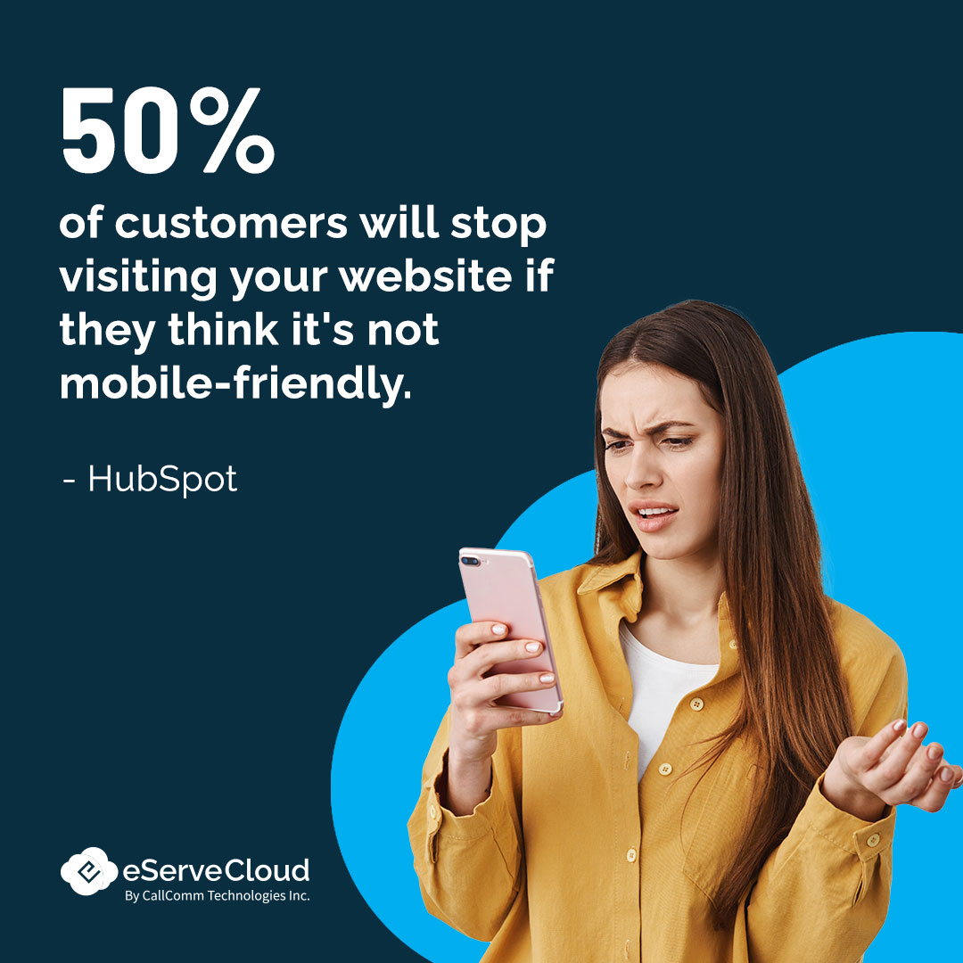 According to .@HubSpot  - Today, customers want delightful experiences on-the-go. A great mobile friendly experience is all they need in this cutting-edge era. #mobilecommerce #CXfacts #customersupport #eServeCloud #customerexperience #tuesdaythoughts