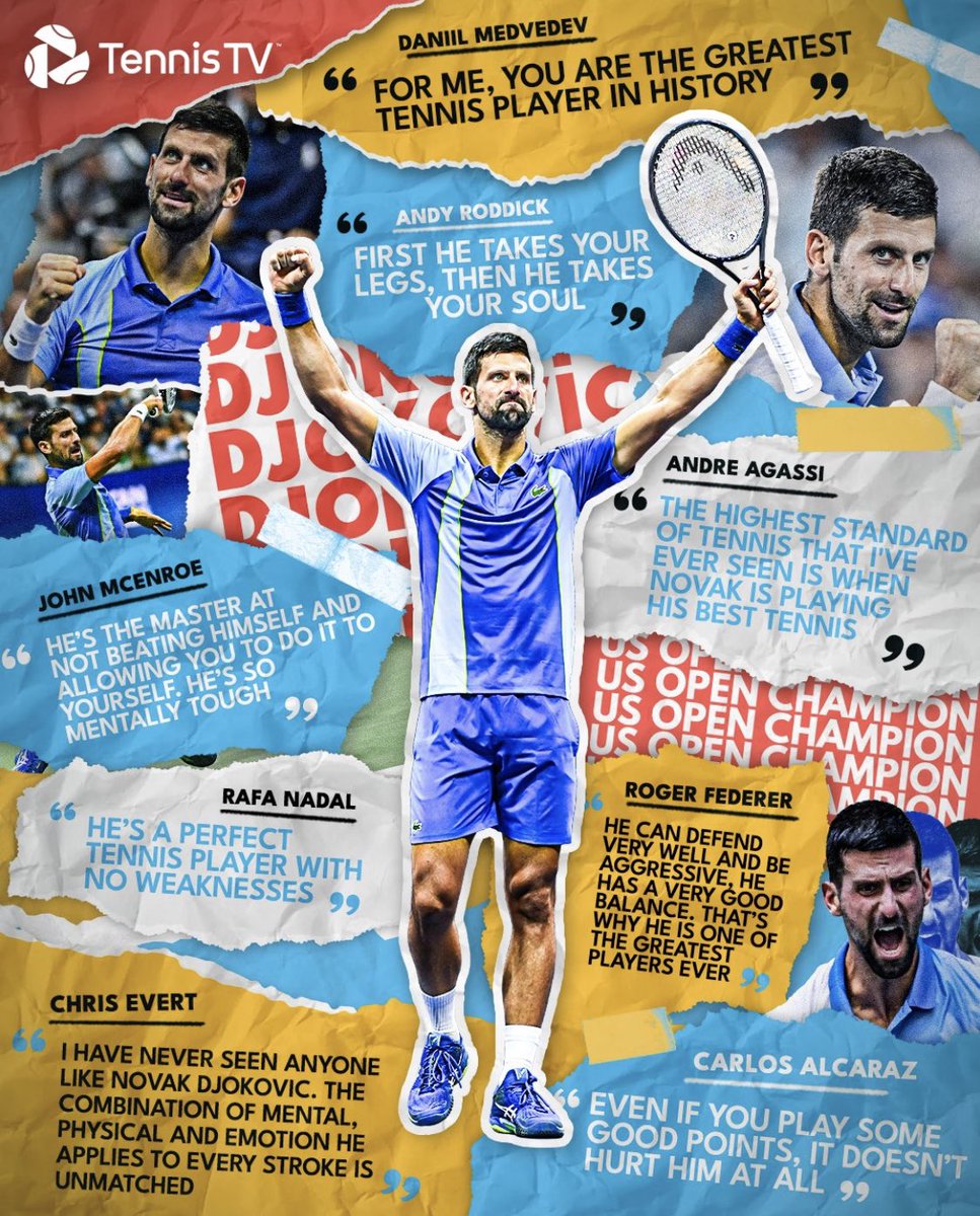 Congratulations Djokovic