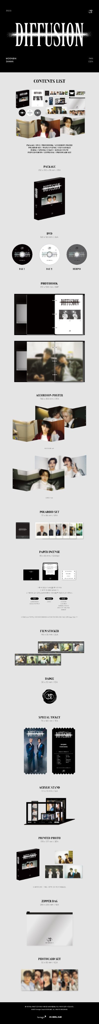 DIFFUSION MOONBIN & SANHA DVD&USBセット ASTRO DIFFUSION DVD USBセット ムンビン&サナ(ASTRO)｜『2023