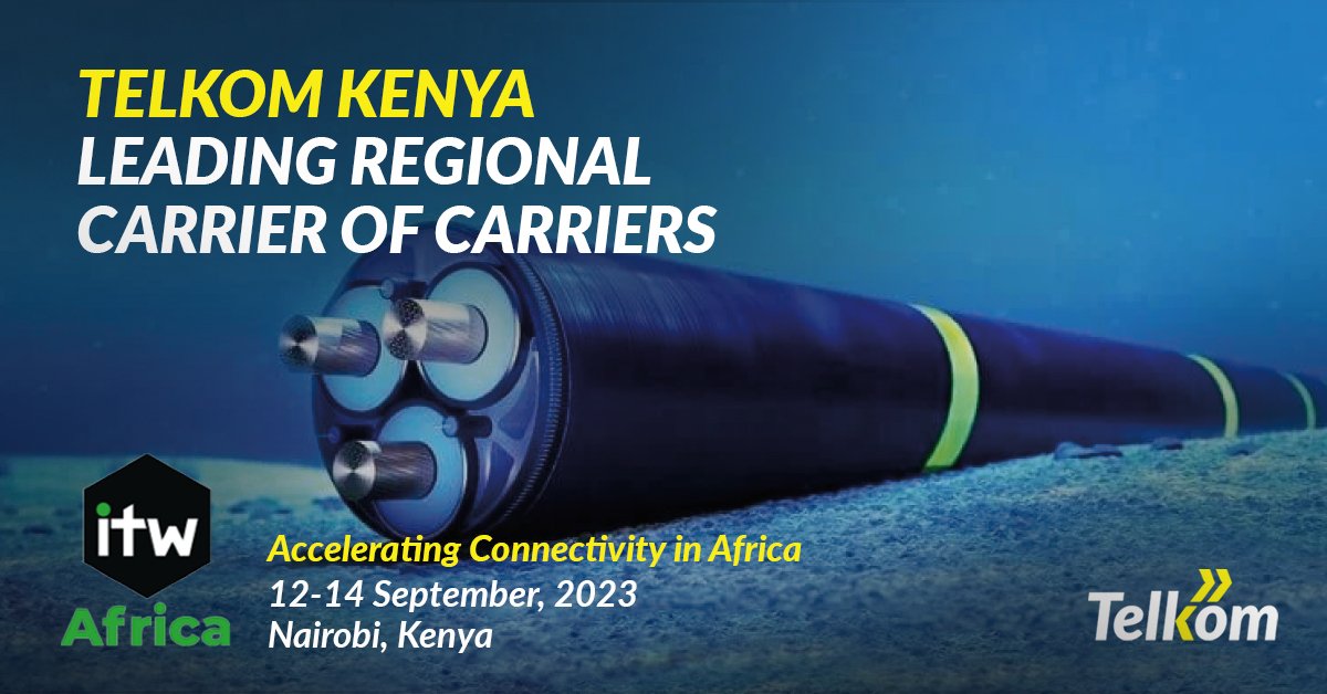 TelkomKenya's tweet image. Telkom is proud to be a Diamond Sponsor at ITW Africa. Let&apos;s unlock Africa&apos;s digital potential together at this exciting event! #ITWAfrica #DigitalPotential