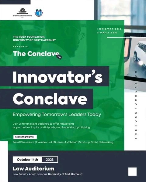 🚀 *Calling All University Start-ups!* 🚀

Are you a budding entrepreneur with a groundbreaking idea or a startup ready to take off? We want to hear from you!
🌟 send your pitch decks to theconclave0@gmail.com for a chance to pitch to potential investors and mentors.