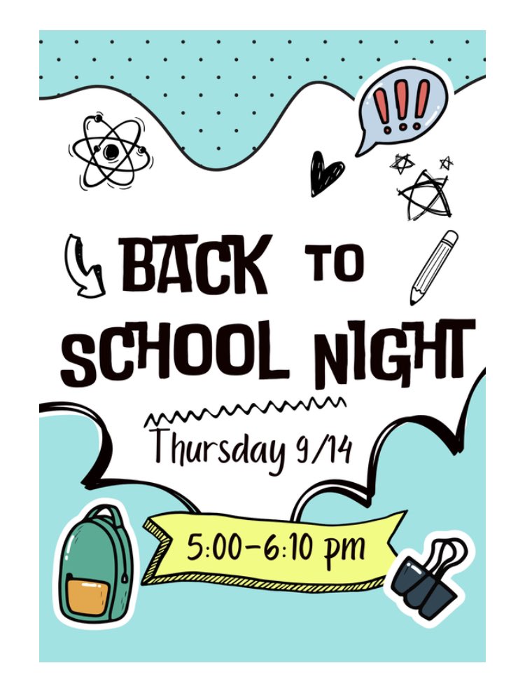 EagleRockElem's tweet photo. Back to School Night 9/14
Two sessions to choose from. 5:00-5:30 OR 5:40-6:10. This is a parent-only event, so please leave the kids at home. Teachers will present their program. If you need to chat about your child, please schedule a confidential conference with the teacher. https://t.co/IW2FI2FCEt