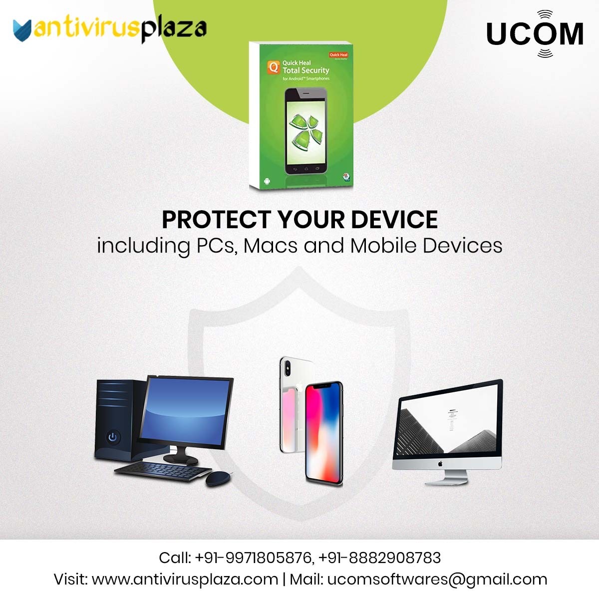 Protect your devices, from PCs to Macs and Mobile, with our comprehensive antivirus. Total security, one solution. 

𝐂𝐚𝐥𝐥: +91-99718 05876
𝐕𝐢𝐬𝐢𝐭 𝐔𝐬: antivirusplaza.com

#AntivirusPlaza #InternetSecurity #MobileSecurity #OnlineProtection #StaySafeOnline #software