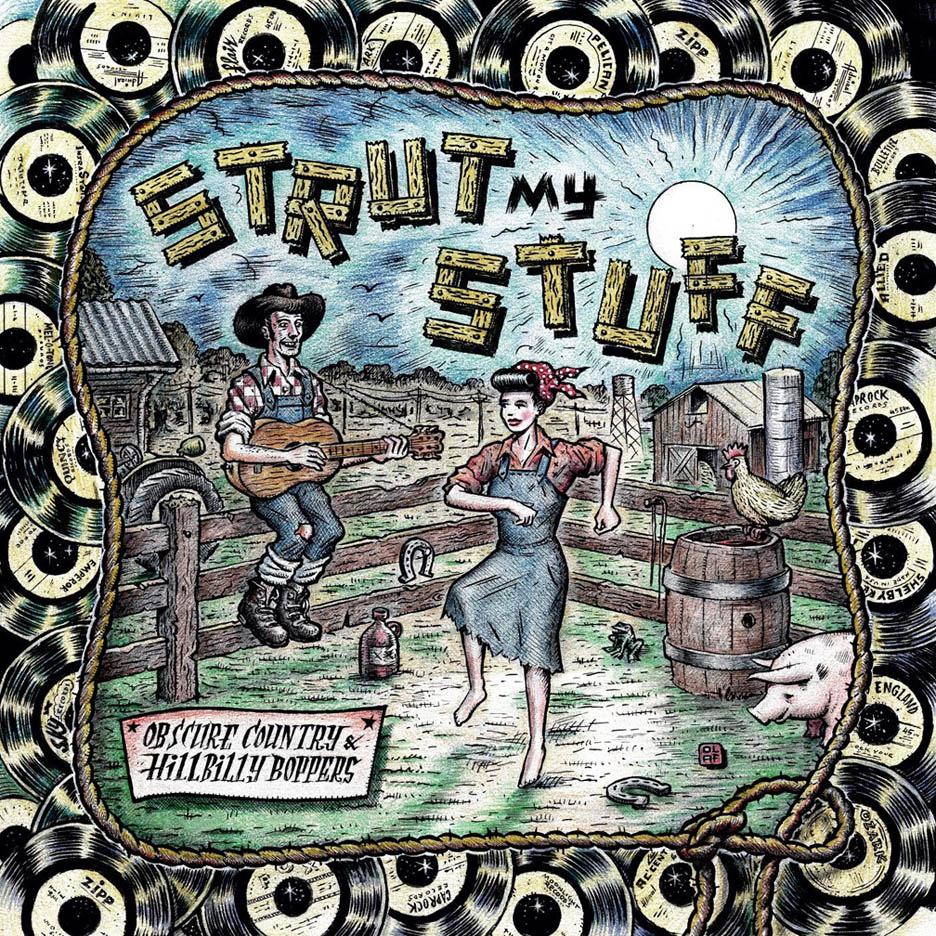 ALBUM COVER OF THE DAY 'Strut My Stuff: Obscure Country & Hillbilly Boppers'
