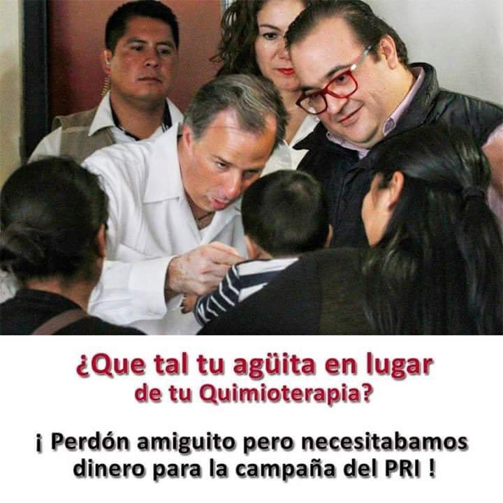 RmzGza's tweet photo. @ArturoVillegasQ @BeatrizGMuller @BisouCaramel_ @MaElenaMorera @EmilioVallejoRL @Morita_Cosmica @JulietaRamirezP Al menos aceptan que no hay medicamentos.
Pero olvidan al PRI? Estos decian que habia medicamentos pero estaban caducados y las quimios eran agua. https://t.co/D3v3gJrzuX