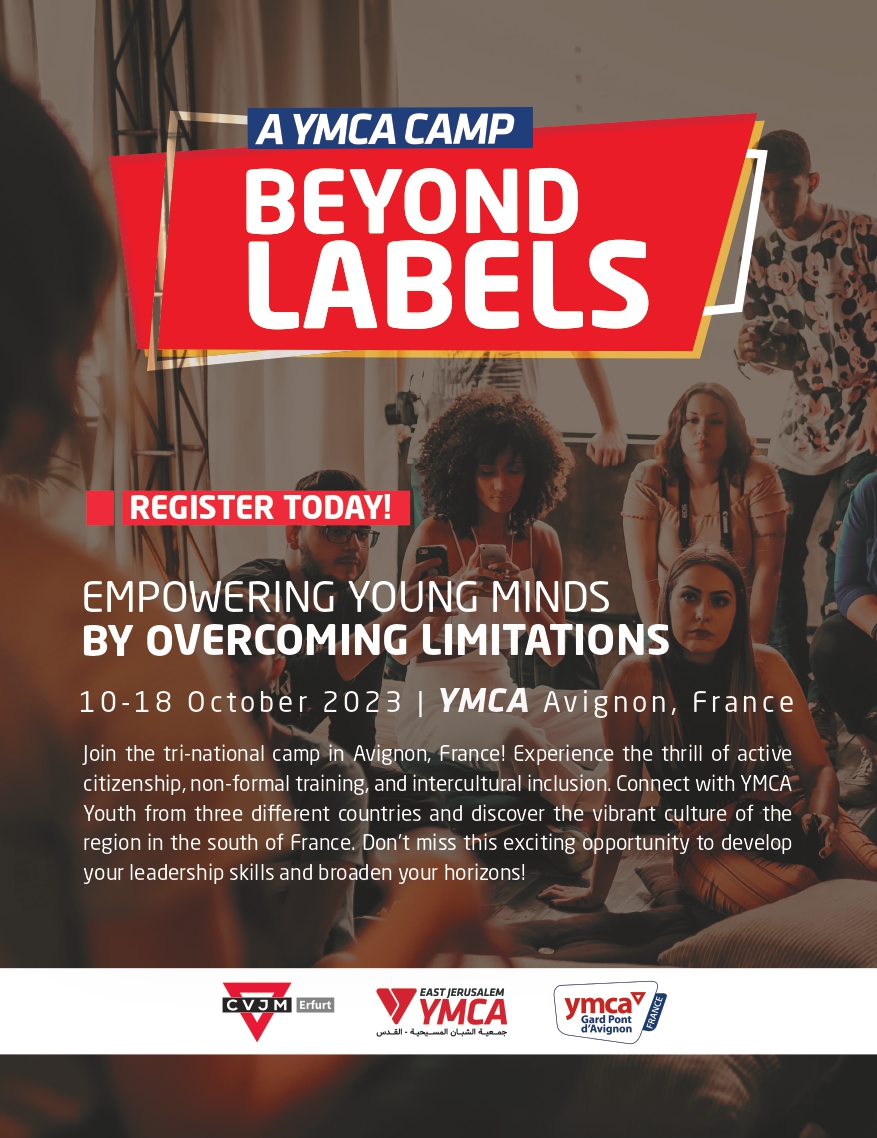 S'engager, être acteur du changement, lutter contre les discriminations. YMCA Gard Pont d'Avignon organise une rencontre de jeunes du 10 au 18 octobre venant de France, d'Allemagne et de Palestine autour d'un programme varié.
Contactez Laureen : contact@ymca-avignon.fr