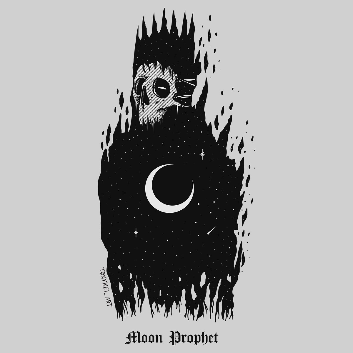 Moon Prophet

#gothicart #darkart #skull #skeleton #illustration #ilustracion #digitalart #blackworkers #onlydarkart