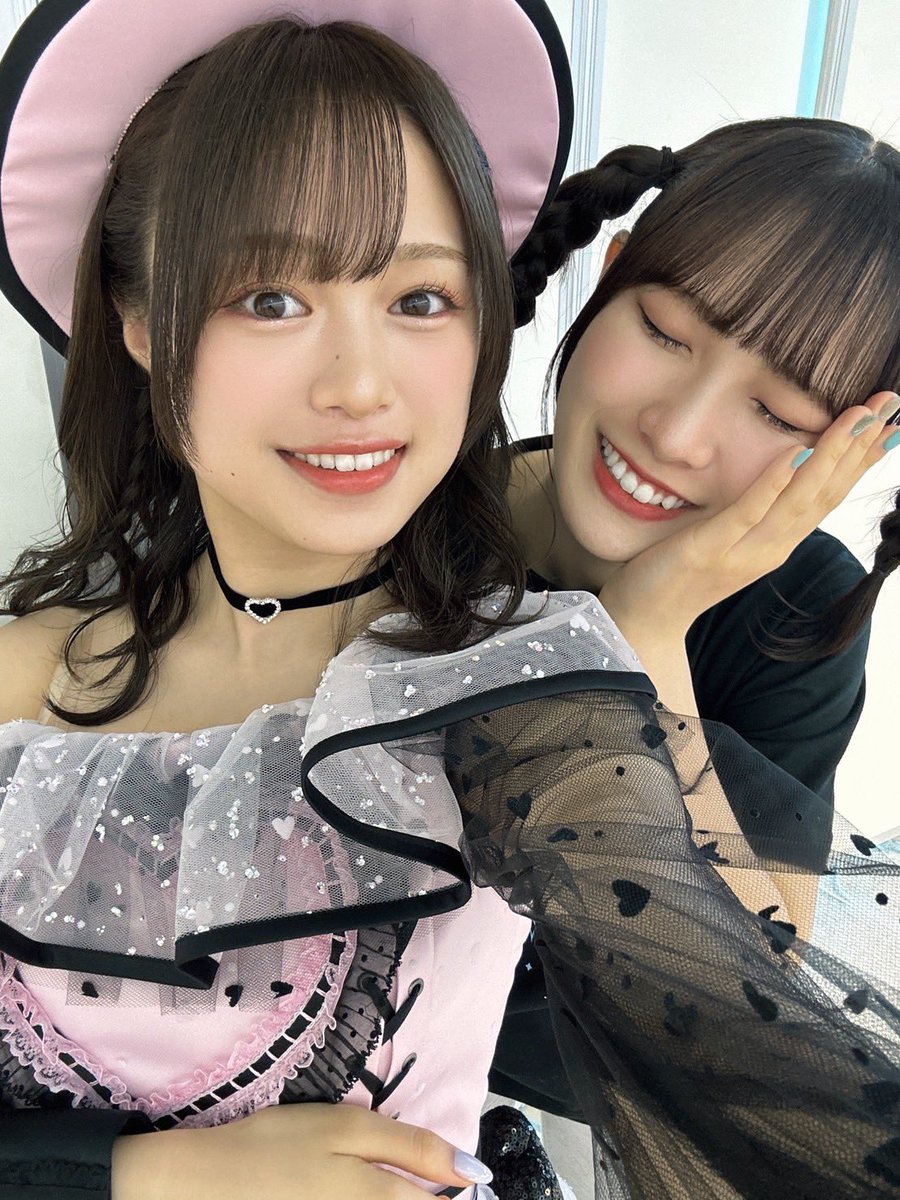彩ちゃんとのツーショ！💖 ソロ曲、可愛いが限界突破していましたね