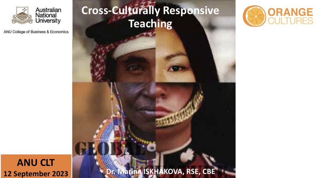 Thank you @CLT_ANU for being a true advocate of Cross-Culturally responsive teaching and development at @ourANU. Was excellent to deliver my next workshop for ANU Global Educators! @ANU_CBE @EconomicsANU