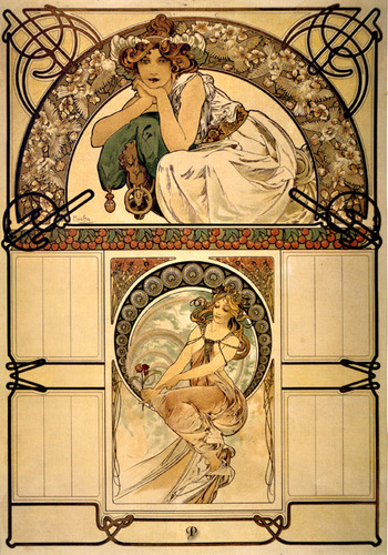 Follow recommendation: Alphonse Mucha @nouveaumucha #mucha #czechart