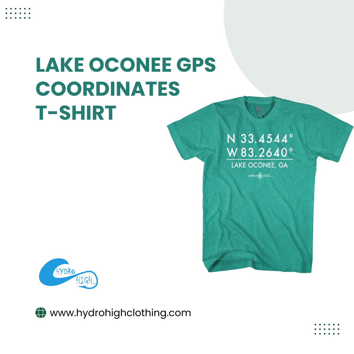 hydro_high's tweet photo. Lake Oconee GPS Coordinates T-Shirt

Wear Your Water with this short-sleeve tee that displays the GPS coordinates of YOUR favorite waterway! 

#lakeoconee #gpscoordinates #locationtee #fashion #mapfashion #geographyswag 

💥Visit Us: https://t.co/qVvWCFQ4ec https://t.co/bMRI4U8hNj