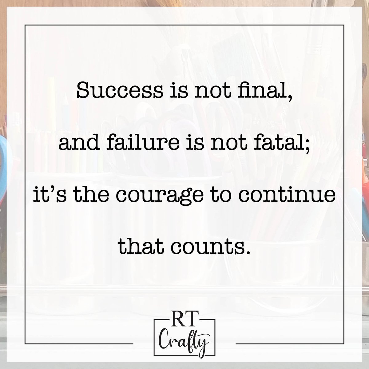 Rt_studios_'s tweet photo. Success is not final, and failure is not fatal;
it’s the courage to continue that counts.

#Motivation https://t.co/4DAQMRX5Qs