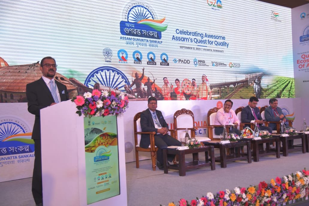 PIB in Assam (@pib_guwahati) on Twitter photo <a href="/jaxayshah/">Jaxay Shah</a> <a href="/DoC_GoI/">Dept of Commerce, GoI</a> <a href="/DPIITGoI/">DPIIT India</a> <a href="/QualityCouncil/">QCI #qualitymatters</a> <a href="/ddnews_guwahati/">DD News Assamese</a> <a href="/diprassam/">DIPR Assam</a> <a href="/PIB_India/">PIB India</a> <a href="/MIB_India/">Ministry of Information and Broadcasting</a> <a href="/airnews_ghy/">AIR News Guwahati</a> #GunvattaSankalp aims at enhancing the quality of lives of people of #Assam said Dr. <a href="/RaviPSingh/">Ravi P Singh</a>, Secretary General, QCI while addressing to the gathering.
<a href="/DoC_GoI/">Dept of Commerce, GoI</a> <a href="/DPIITGoI/">DPIIT India</a> <a href="/QualityCouncil/">QCI #qualitymatters</a> <a href="/PIB_India/">PIB India</a> <a href="/MIB_India/">Ministry of Information and Broadcasting</a> <a href="/jaxayshah/">Jaxay Shah</a> <a href="/DoC_GoI/">Dept of Commerce, GoI</a> <a href="/DPIITGoI/">DPIIT India</a> <a href="/QualityCouncil/">QCI #qualitymatters</a> <a href="/ddnews_guwahati/">DD News Assamese</a> <a href="/diprassam/">DIPR Assam</a> <a href="/PIB_India/">PIB India</a> <a href="/MIB_India/">Ministry of Information and Broadcasting</a> <a href="/airnews_ghy/">AIR News Guwahati</a> #GunvattaSankalp aims at enhancing the quality of lives of people of #Assam said Dr. <a href="/RaviPSingh/">Ravi P Singh</a>, Secretary General, QCI while addressing to the gathering.
<a href="/DoC_GoI/">Dept of Commerce, GoI</a> <a href="/DPIITGoI/">DPIIT India</a> <a href="/QualityCouncil/">QCI #qualitymatters</a> <a href="/PIB_India/">PIB India</a> <a href="/MIB_India/">Ministry of Information and Broadcasting</a>