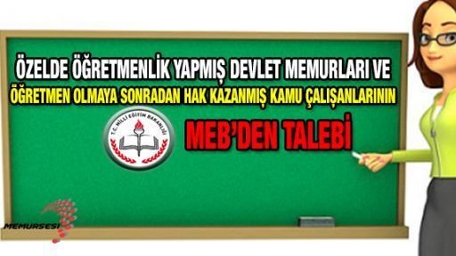 <a href="/ogretmenlersyfs/">Öğretmenler Sayfası</a> #MülakataHayır
Memurlar diploma unvanına
sınavsız geçirilsin!

31.08.2012 yönetmelikzedesi #MemurÖğretmenler
min.%3 kontenjanla
öğretmenliğe kurumlararası-içi
ilk atama ile toplam hizmet süresiyle
#KadrolarımızEÖHyeAktarılsın

Desteğinizi bekleriz
<a href="/ogretmenlersyfs/">Öğretmenler Sayfası</a>
<a href="/fatih__acikgoz/">Fatih Açıkgöz</a>