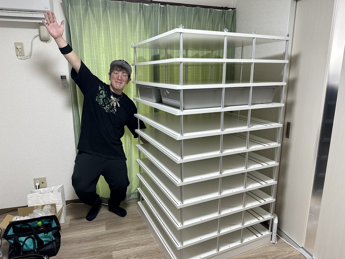 ゴローズラックを納めてまいりました！ めちゃくちゃ綺麗に管理され