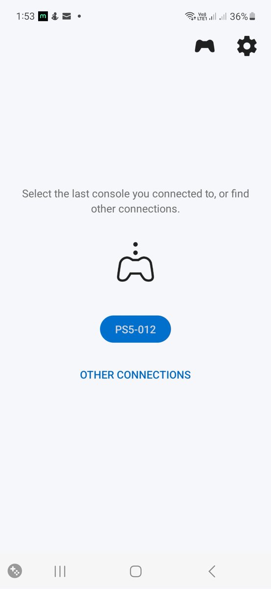 MarkJohnnex's tweet photo. Anyone having problems connecting to ps remote play???? Stuck with this for hours. #playstaionremoteplay #psremoteplay #ps5remoteplay https://t.co/KqvK05cikD