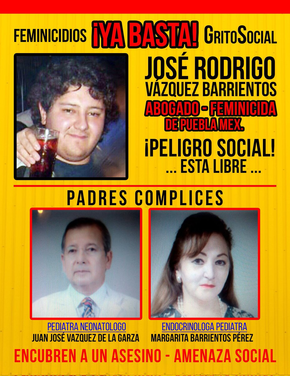JusticiaMinerva's tweet photo. @DrDuvignau @Libro_negro_ En el 2017 Minerva fue víctima de feminicidio Rodrigo Vazquez Barrientos, Los padres Pediatras del hospital ángeles, al tener nexos con Moreno Valle nunca atraparon al tipo, esta es la justicia de Puebla https://t.co/emR7ujnC6M