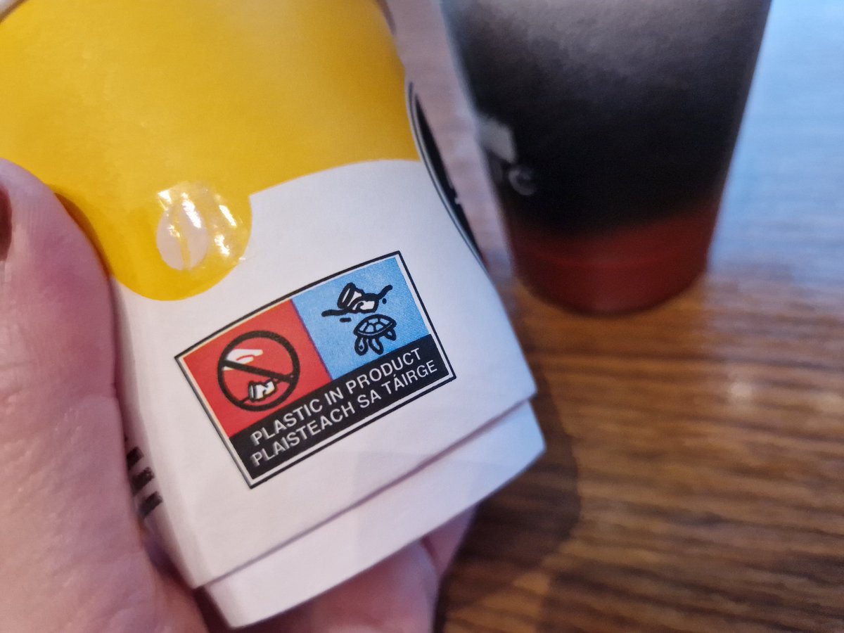 FL12554324's tweet image. @McDonaldsIRL just checking why you don't accept reusable or keep cups for your hot drinks?

It'd be great if you did so we can cut out the plastic cups.

#keepcups #environment #mcdonaldsireland