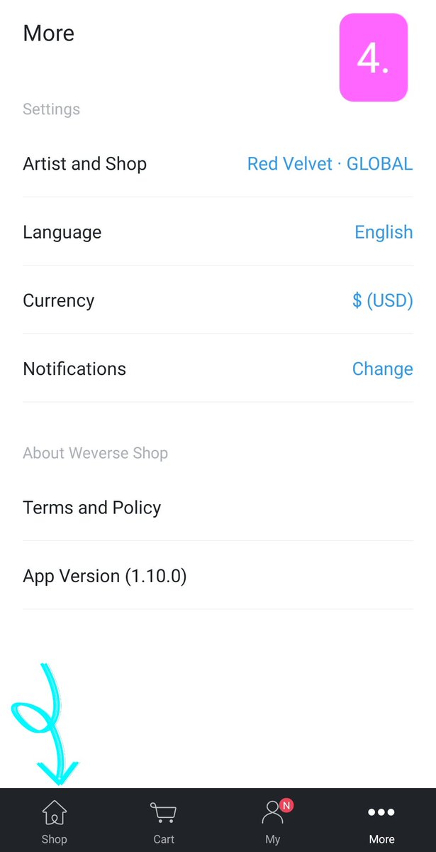 rainknife's tweet photo. Weverse Shop 會員購買方法
1.下載APP後註冊或登入帳號
2.點擊右下角More後，點擊頁面上的Artist and Shop
3.找到要購買的會員，點擊回到More畫面
4.點擊左下角的Shop開始購買
(續) https://t.co/sxBf9GYaDE